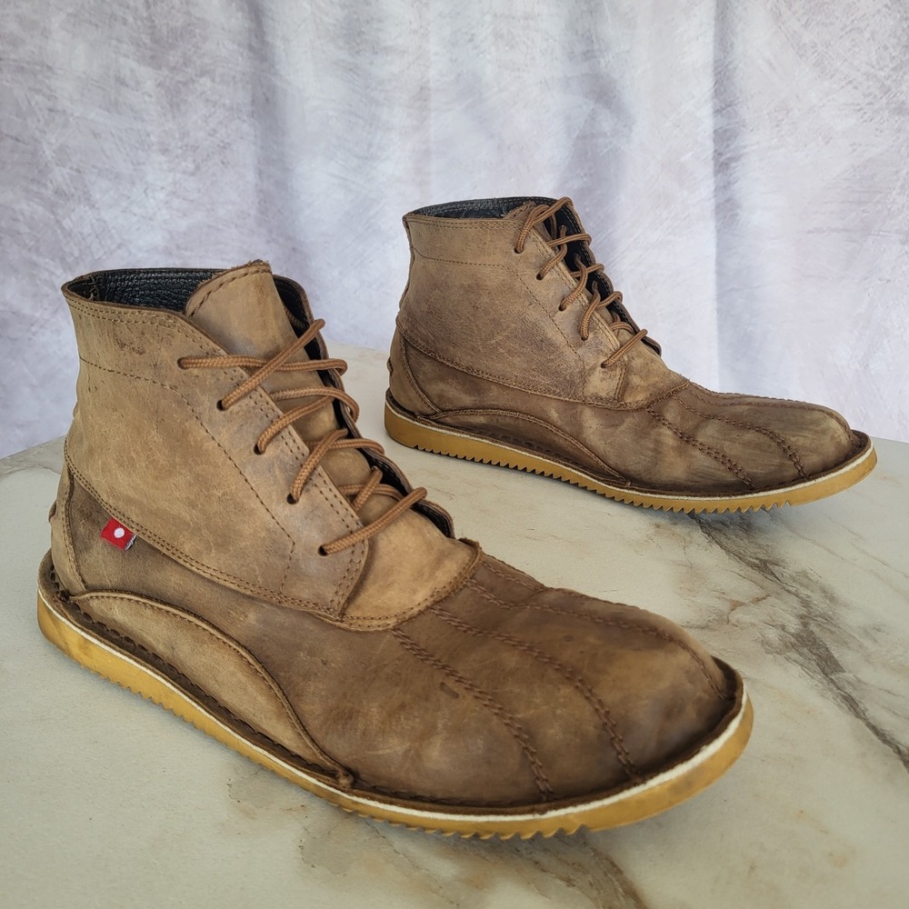 Oliberté Kuko Boots Brown Size 44 Duck Chukka Boots